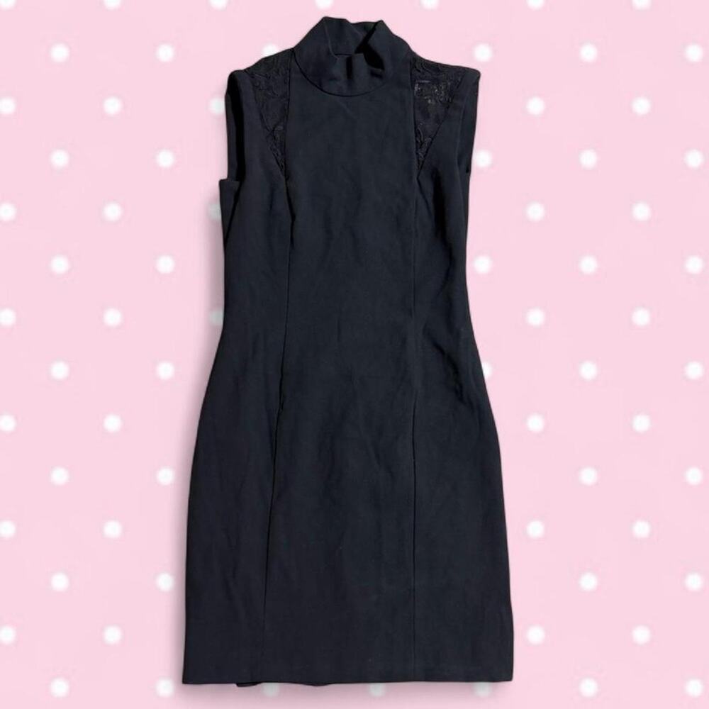 Vintage 90s Gianni Versace Black Dress size 44